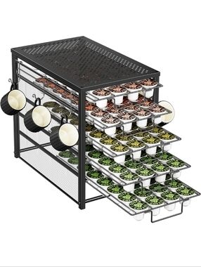 NIB Simple Trending 5 Tier Coffee Pod Holder for K Cup